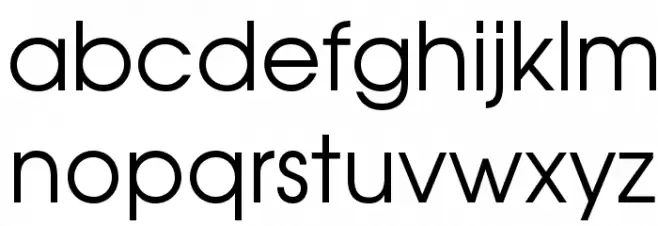 TeXGyreAdventor-Regular Font LOWERCASE