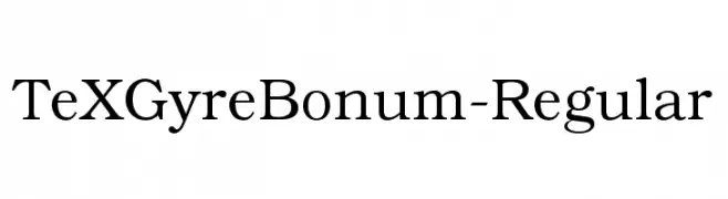 TeXGyreBonum-Regular  baixar fontes gratis