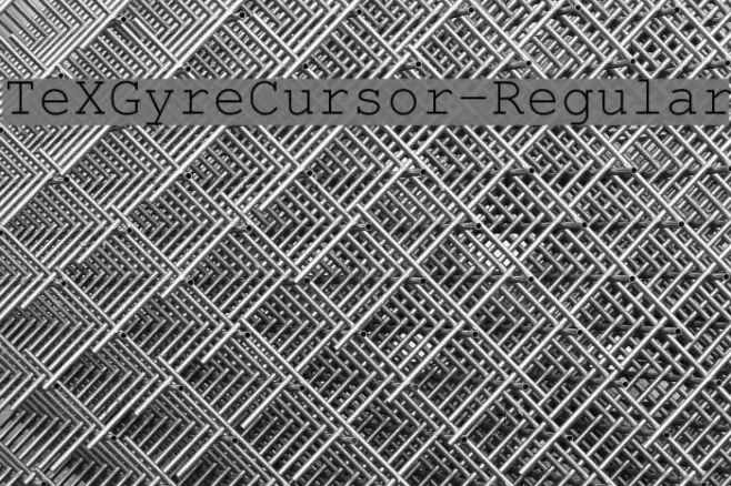 TeXGyreCursor-Regular Font examples