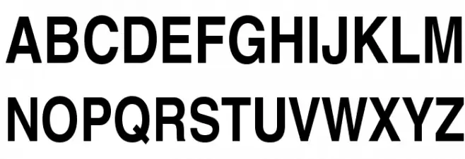 TeXGyreHerosCondensed-Bold Шрифта ВЕРХНИЙ
