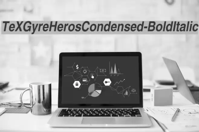 TeXGyreHerosCondensed-BoldItalic examples