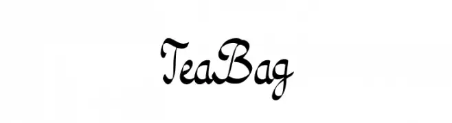 Tea Bag  नि: शुल्क फ़ॉन्ट्स डाउनलोड