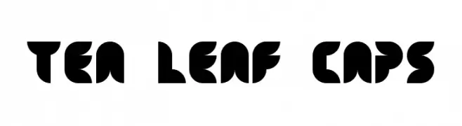 Tea Leaf Caps  Скачать бесплатные шрифты