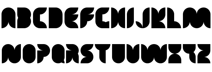 Tea Leaf Caps Font LOWERCASE