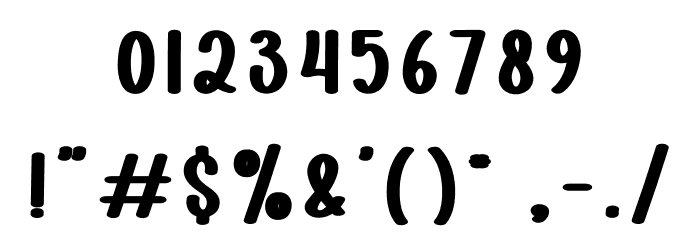 Tea Leaves Font OTHER CHARS