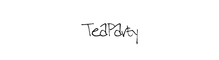 TeaParty  免费字体下载