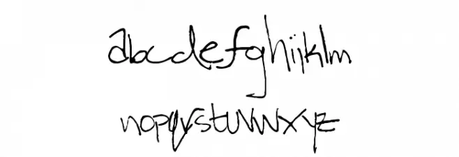 TeaParty फ़ॉन्ट लोअरकेस