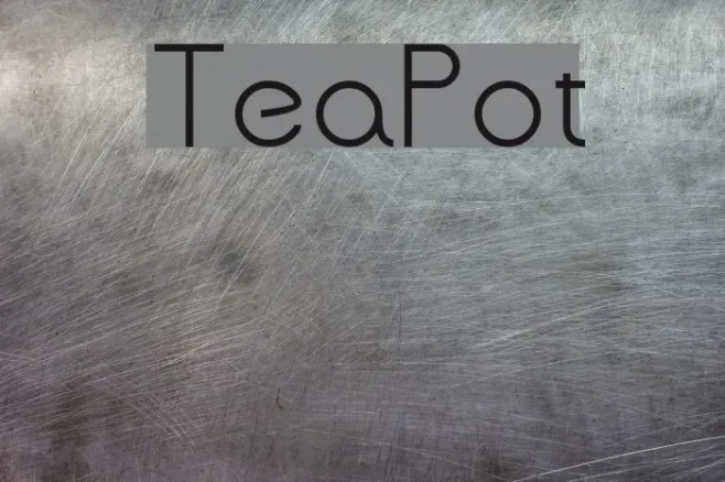 TeaPot Example 1