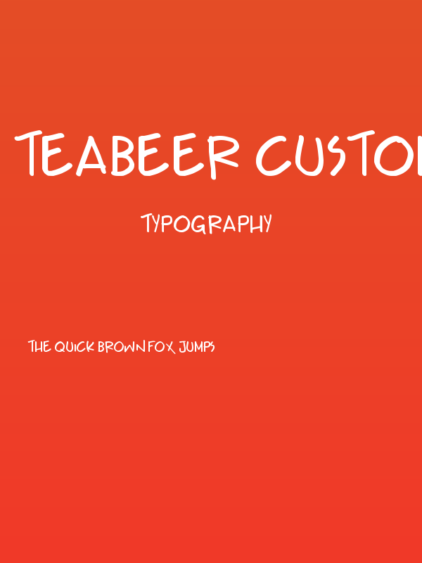 Teabeer Custom Poster
