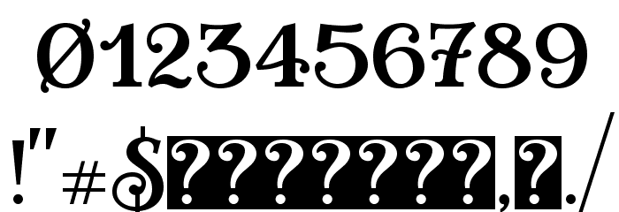 Teach Demo Regular Font OTHER CHARS