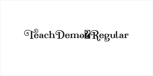TeachDemo-Regular Logo