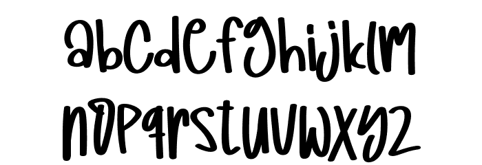 Teacher School Font Litere mici