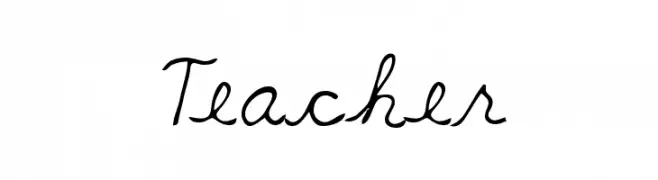 Teacher  Free Fonts Download