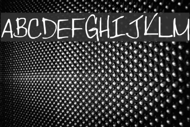 TeacherKim Font examples