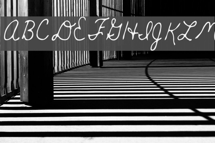 Teacher Font examples