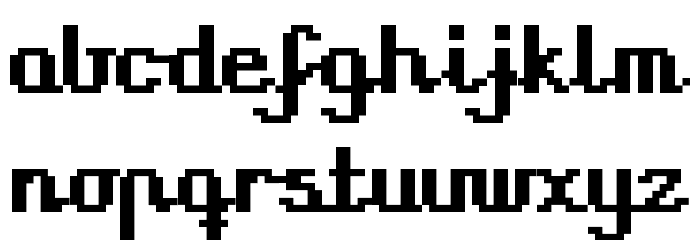 Teachers Pet Bold Font LOWERCASE