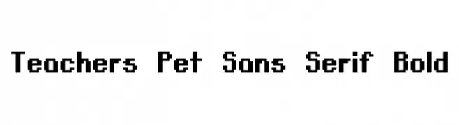 Teachers Pet Sans Serif Bold  les polices de caractères gratuit tlcharger