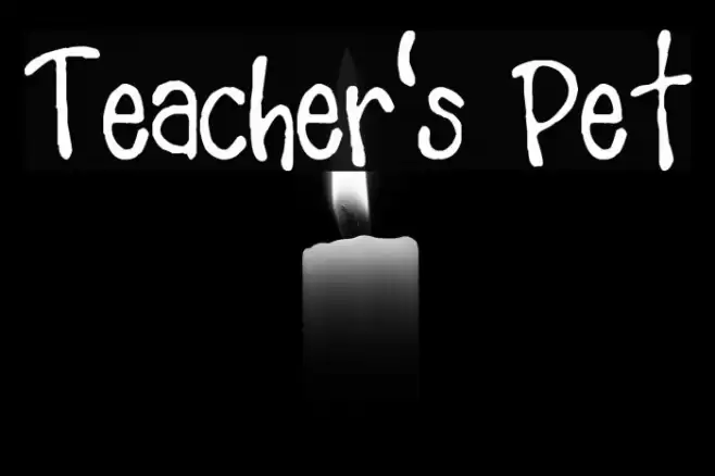 Teacher's Pet Font examples