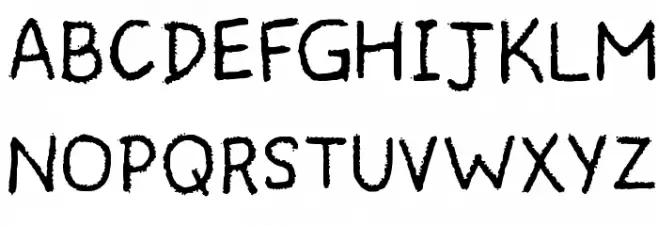 Teachers Student Regular خط أحرف كبيرة