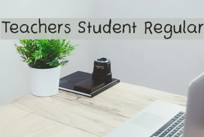 Teachers Student Regular Example 1