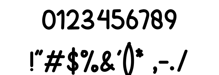 Teachers Students Font OTHER CHARS