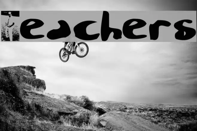 Teachers? Font examples