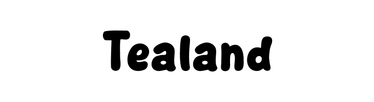 Tealand  font caratteri gratis