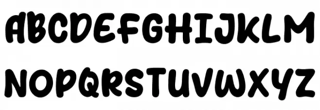 Tealand Font UPPERCASE