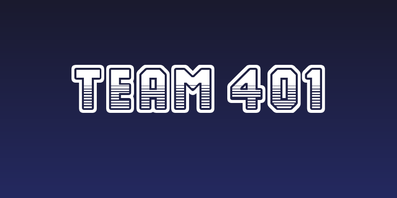 Team 401 Social Header