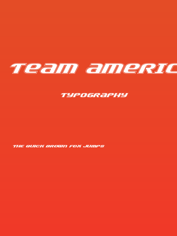 Team America Academy Poster
