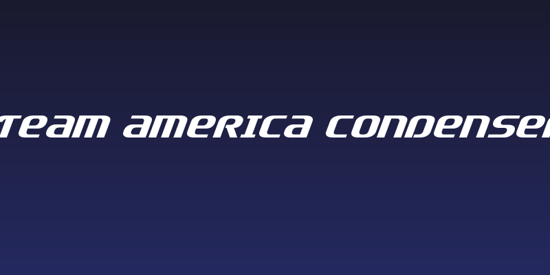 Team America Condensed Social Header