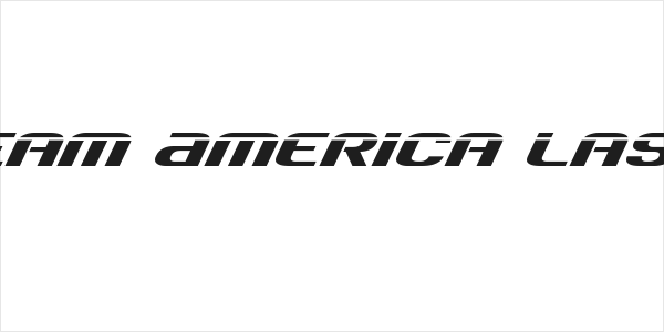 Team America Laser Logo