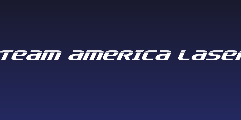 Team America Laser Social Header