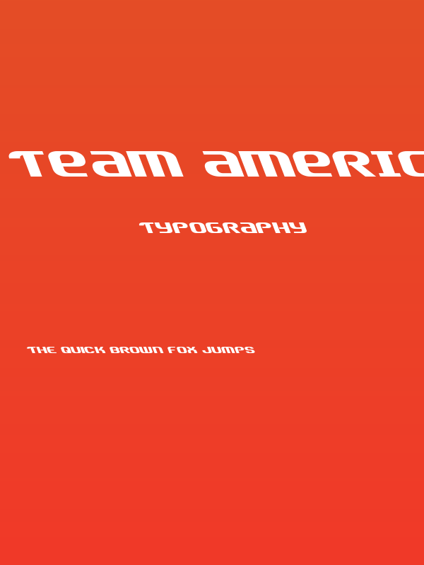 Team America Leftalic Poster
