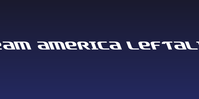 Team America Leftalic Social Header