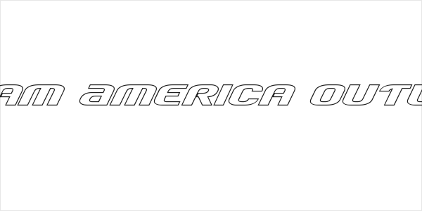 Team America Outline Logo