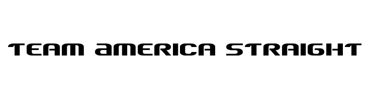 Team America Straight  नि: शुल्क फ़ॉन्ट्स डाउनलोड