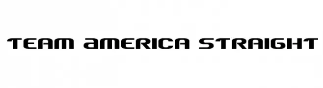 Team America Straight  Descarca Fonturi Gratis
