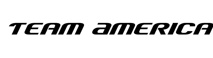 Team America  font caratteri gratis