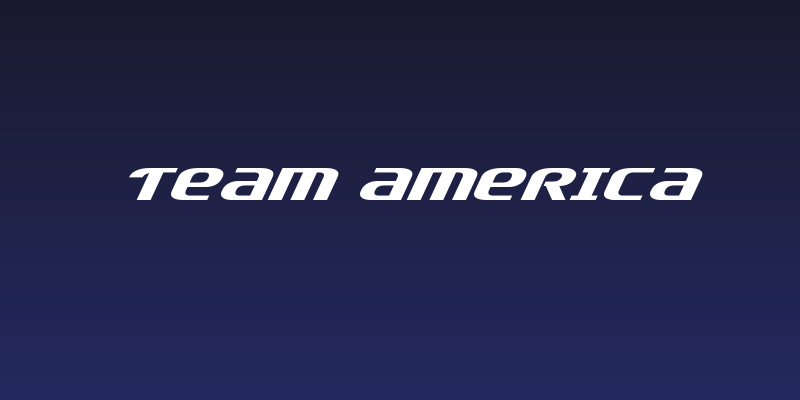 Team America Social Header
