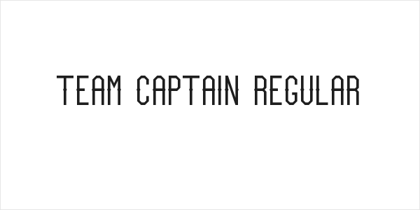 Team Captain Regular Logo