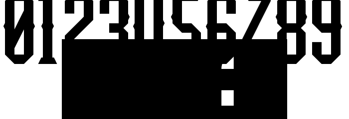 Team Fury Regular Font OTHER CHARS