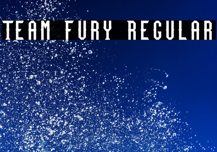 Team Fury Regular Example 3
