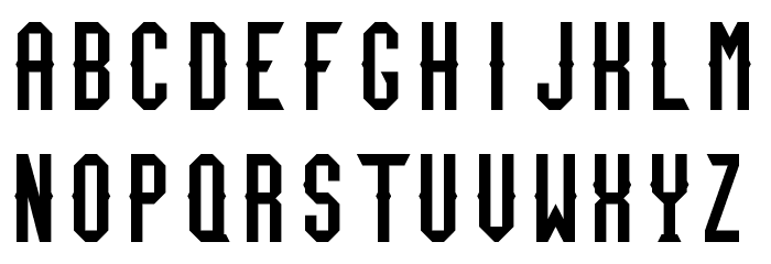 Team Fury Regular Font LOWERCASE