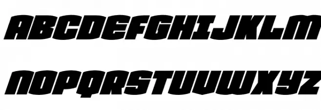 Team Galaxy Condensed SuperIta Schriftart Groß