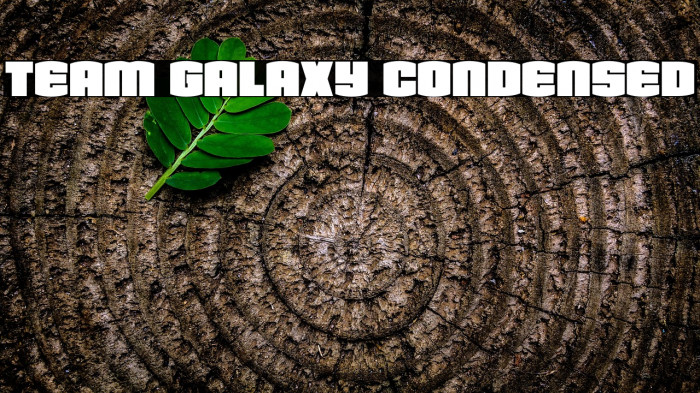 Team Galaxy Condensed Example 2