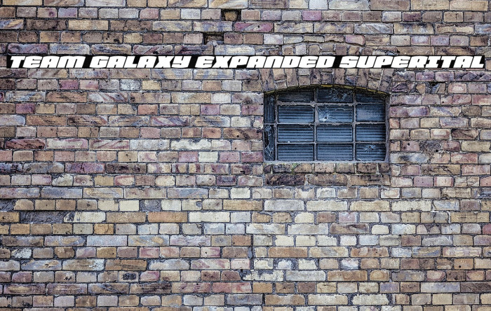 Team Galaxy Expanded SuperItal Example 2