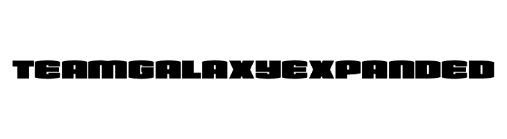 Team Galaxy Expanded  免费字体下载