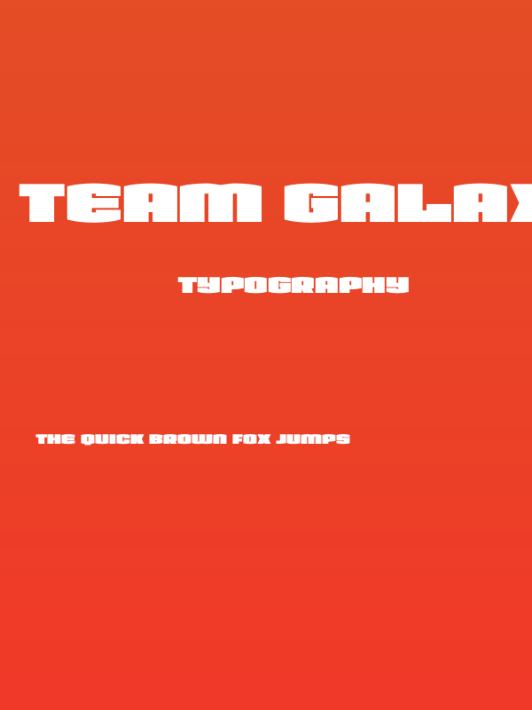 Team Galaxy Expanded Poster
