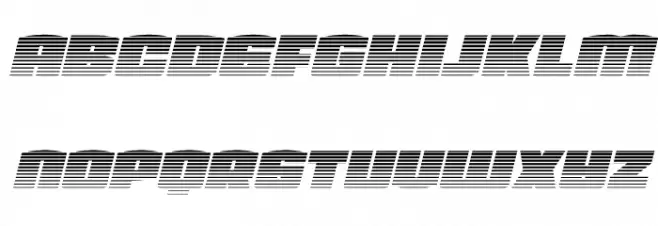 Team Galaxy Gradient 2 Italic Fonte MINÚSCULAS